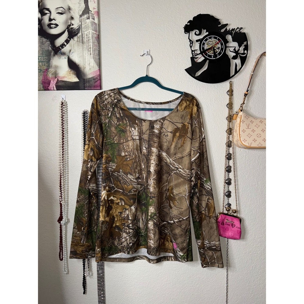 Game Winner Realtree Xtra Camo Long Sleeve Performance Shirt XL FSGWCA3033